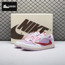 Travis Scott x Air Jordan 1 Low White Pink DM7866-106 Unisex