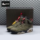 Travis Scott x Air Jordan 6 Retro Olive CN1084 200 Men's