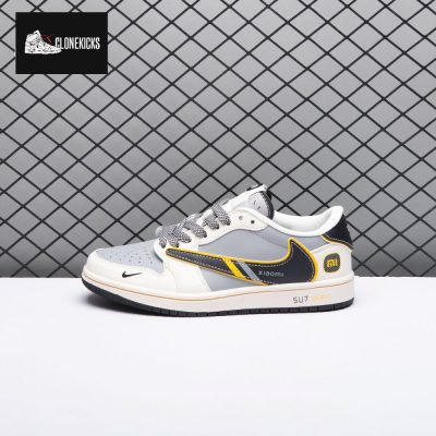 Travis Scott x Fragment Design x Air Jordan 1 Low OG SP AJ1 Su7-Ultra XX3168-162 Unisex