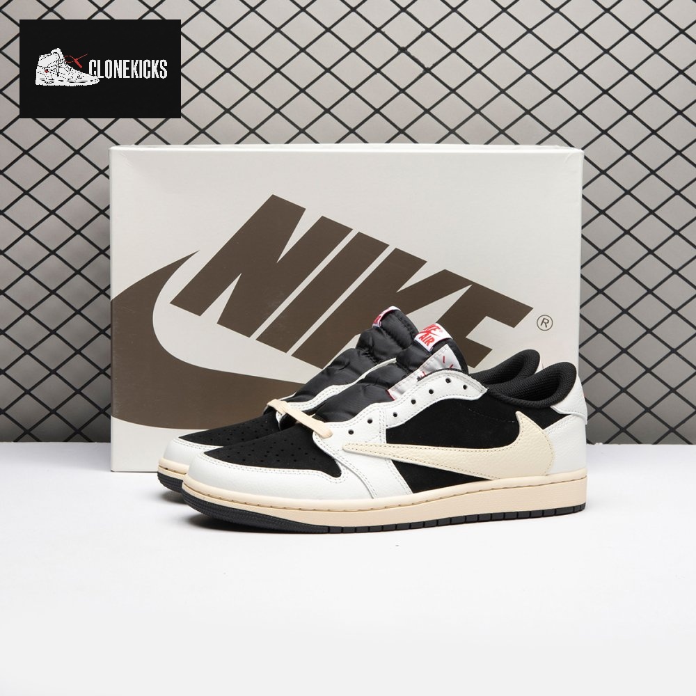 Travis Scott x Jordan 1 Low Medium Olive XZ6868-001