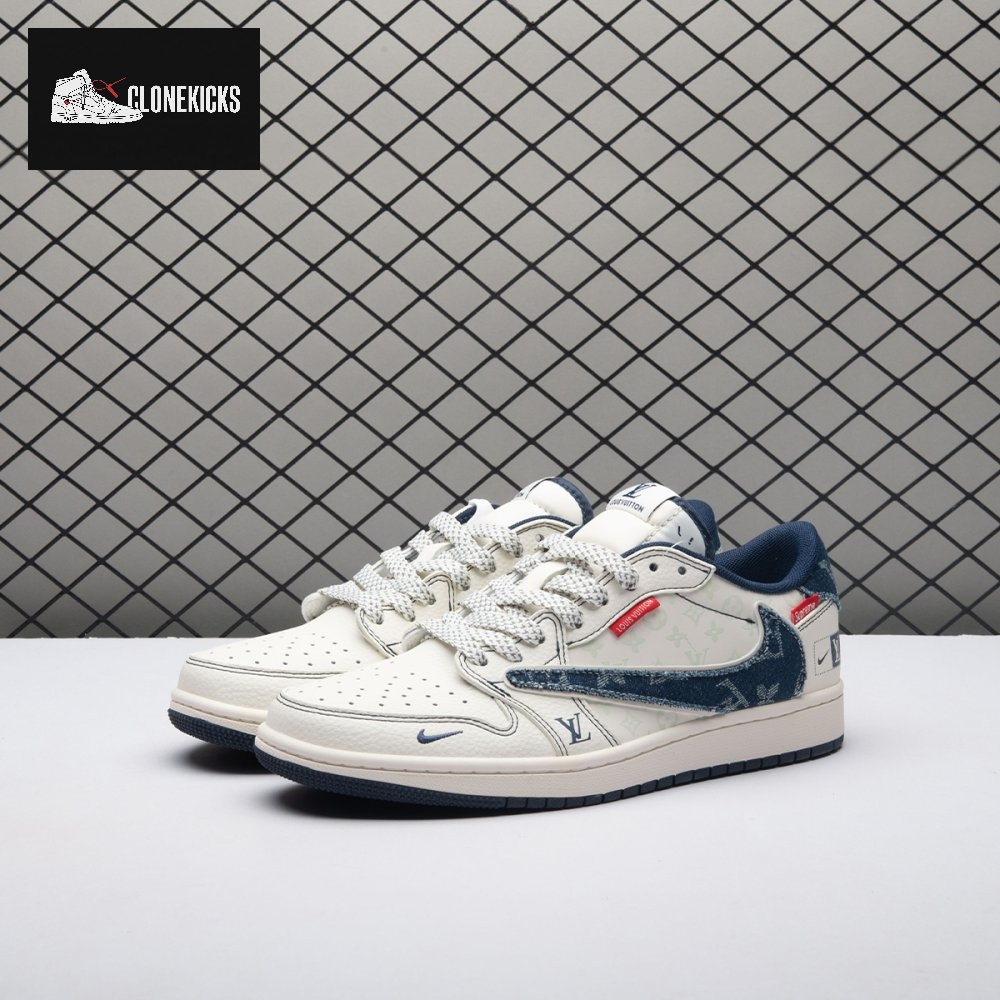 Travis Scott x VL x Jordan 1 Low CX5050-Y16 Unisex