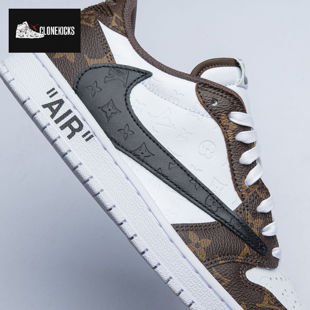 VL X Air Jordan 1 Low Dl2403-002 Unisex - Image 3