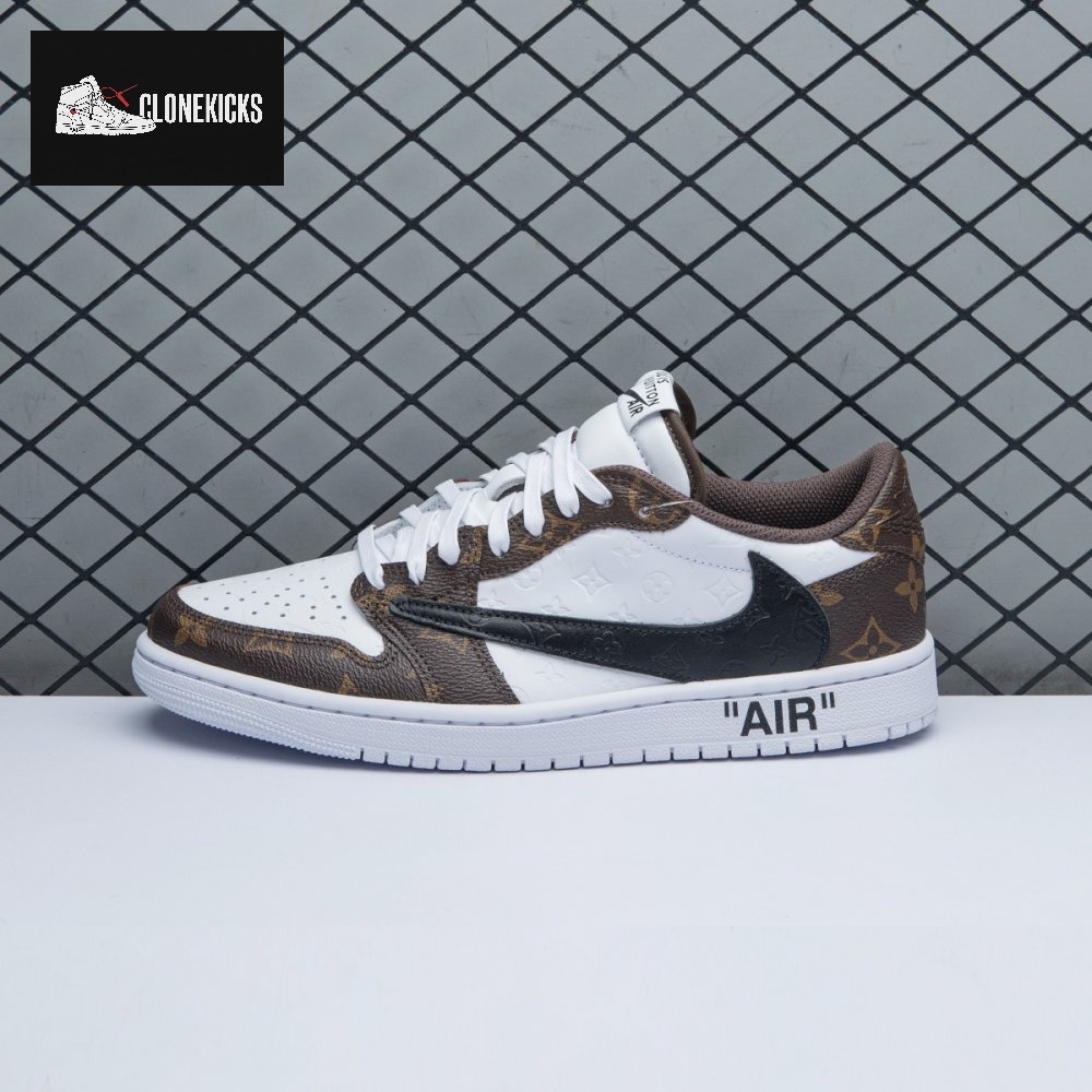 VL X Air Jordan 1 Low Dl2403-002 Unisex - Image 7